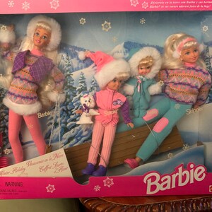 Barbie sledding fun hotsell