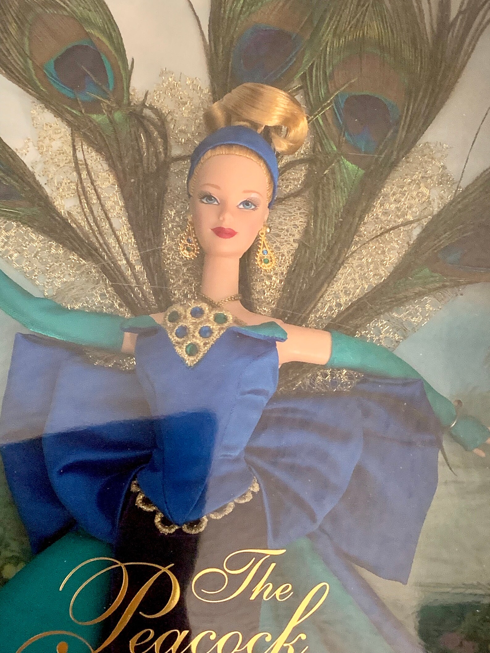Peacock Barbie Etsy