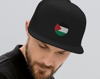 Palestinian Flag Trucker Cap - Palestine Gaza