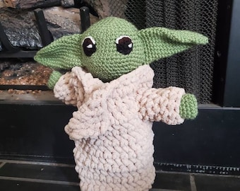 Crochet BabYYoda inspired Plush