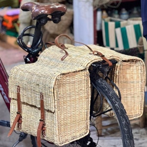 Double rear bike basket hotsell