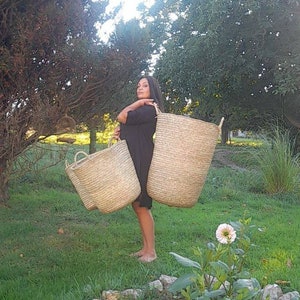 Multifunctional laundry basket | best-selling natural fiber woven | eco-friendly | laundry room | home decor | planter