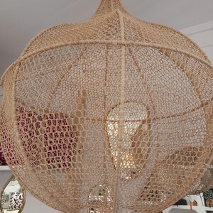 PENDENTIF MAROCAIN FAIT main - plafonnier marocain en laiton, lustre