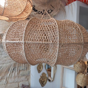 Lustre Suspendu Fait Main En Crochet – Création Artisanale Française Sur Mesure