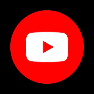 3D Spinning YouTube Logo