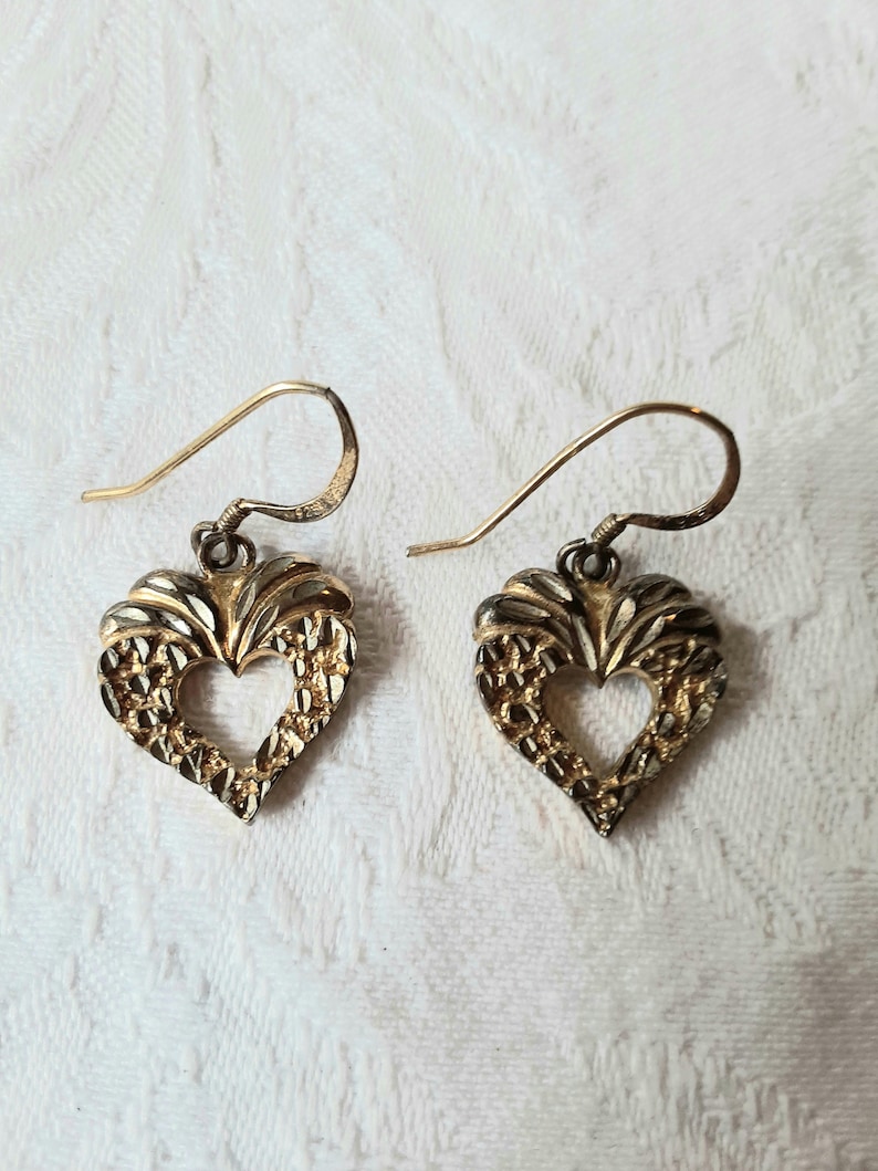 925 Silver Heart Earrings