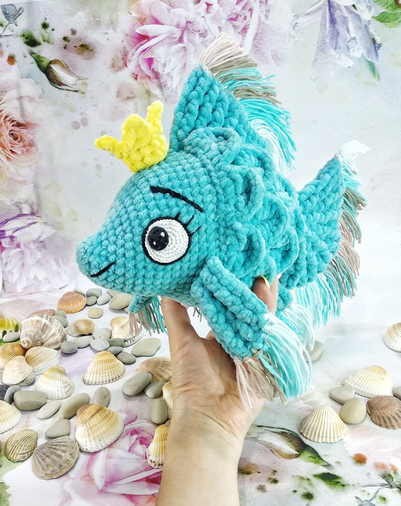 Crochet PATTERN fish Fish plush Fish toy Baby fish Etsy España