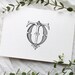 Digital Download, Interlocking Monogram, Wedding Monogram, Two Letters ...
