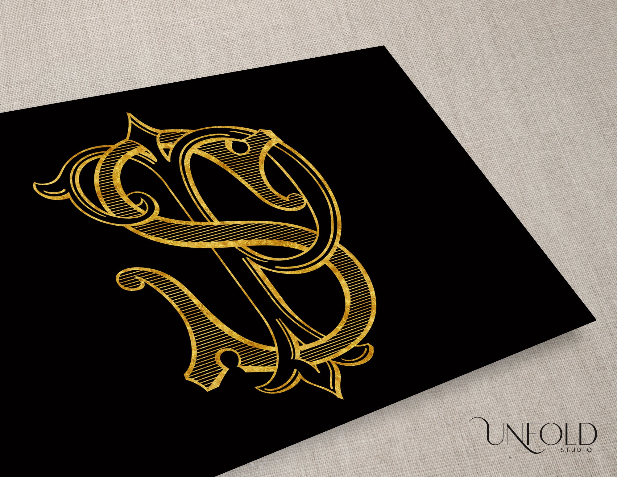 PS or SP Name Initials, Classic Monograms, Wedding Monogram, Duogram ...