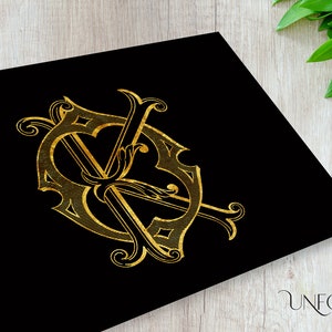 K & O Vintage Monograms, Wedding Monogram, Digital Download, Interwoven ...