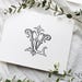 R & N Vintage Monograms, Wedding Monogram, Digital Download, Interwoven ...