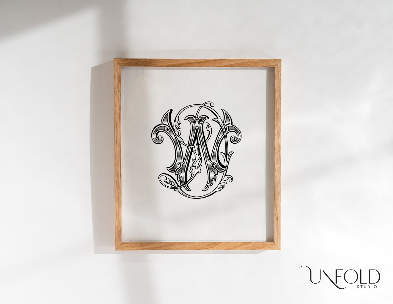 Wwd Monogram W & D Vintage Monograms, Wedding Monogram, Digital Download, Interwoven ...