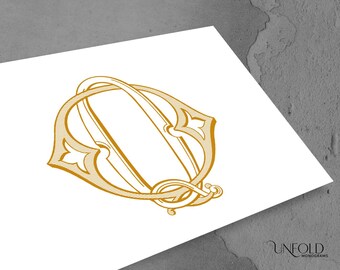 Q & Q Name Initials, Classic Monograms, wedding monogram, two monogram initial design,  Interwoven letters, instant download initials - QQ