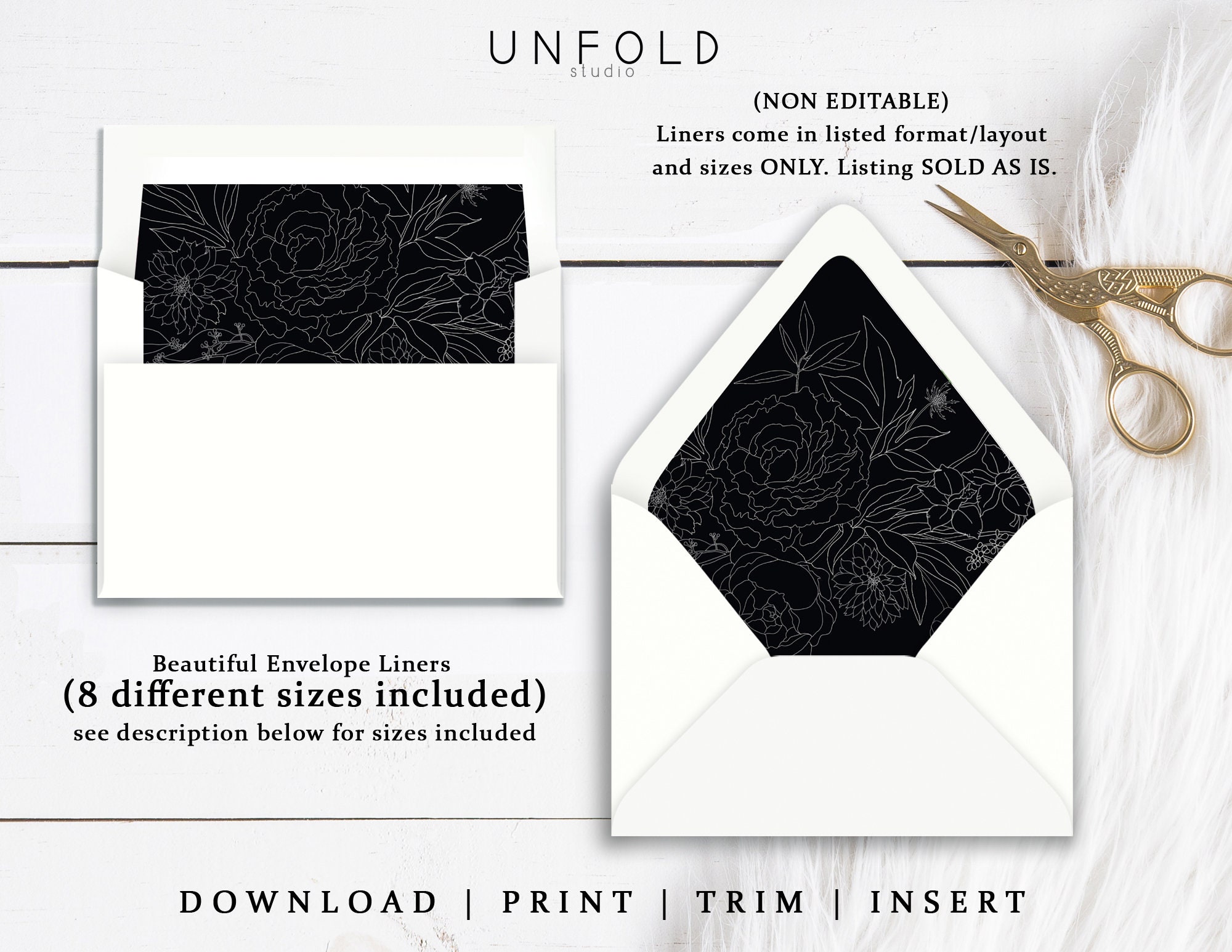 Envelope Liner — Blattpapier Studio