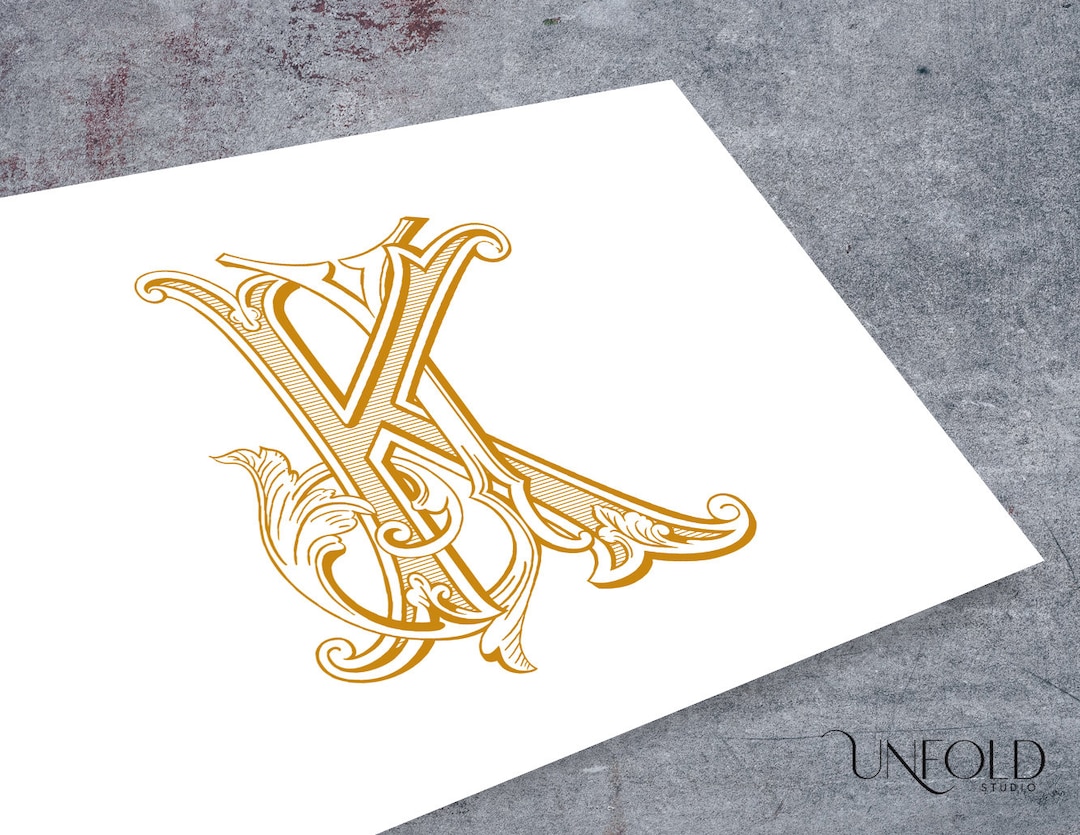 Jun.K「LOVE LETTER」※直筆サイン入りポストカード付き※ J and K Initials, Vintage Monograms JK, Wedding Monogram
