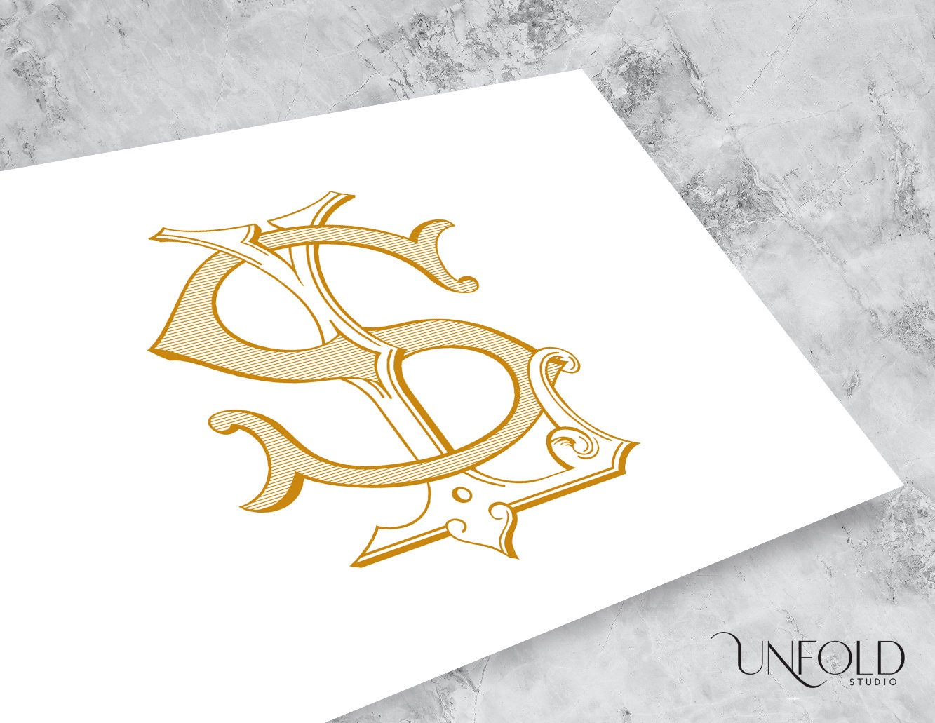 LS or SL Name Initials, Classic Monograms, wedding monogram, duogram, digital, Interwoven letters, instant download initials S and L