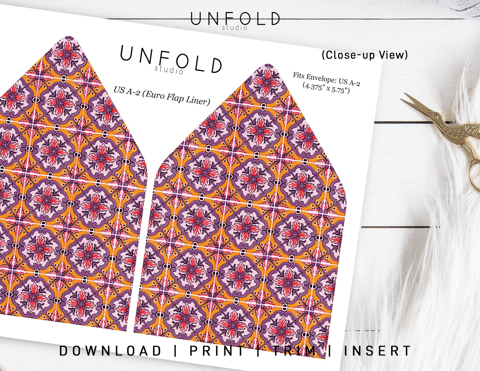 Printable Envelope Liner Templates 8 Envelope Types Included - Etsy