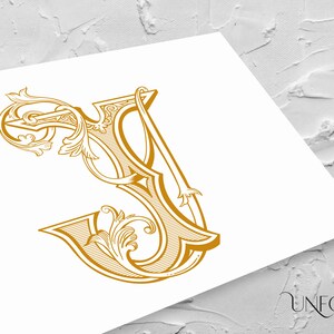 Y, J naam initialen, vintage monogrammen, bruiloft monogram, duogram, digitaal, verweven letters, initialen instant download - YJ of JY