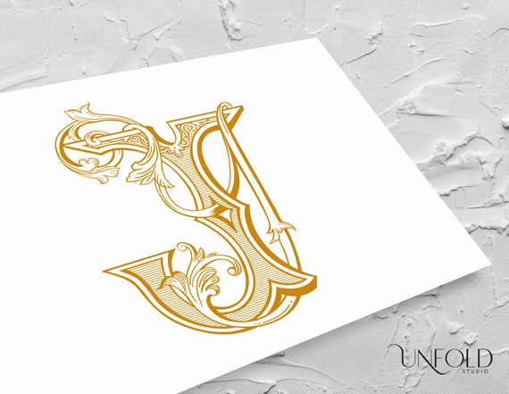 Y J Name Initials Vintage Monograms Wedding Monogram - Etsy Y J Name Initials Vintage Monograms Wedding Monogram - Etsy