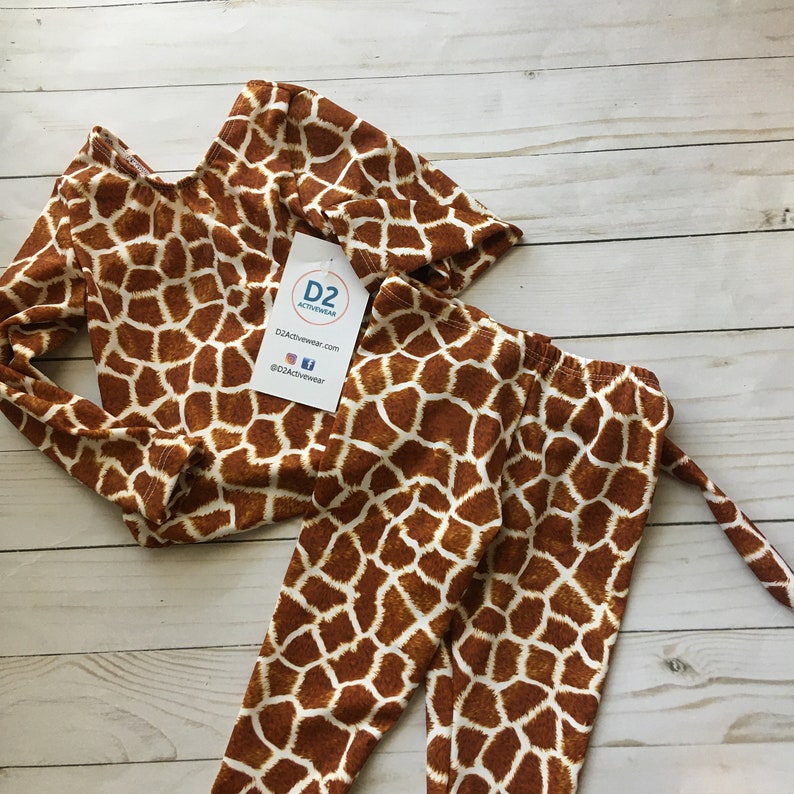 Kids GIRAFFE SHIRT Costume, Toddler Dress Up, Boys Halloween Costume