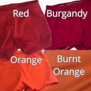 Girls Gymnastics SOLID Shorts, Toddler cheer shorts, Dance, Youth Volleyball, Teen Athletic Shorts, 18 months, 2T, 3T, 4T, 5, 6, 8, 10, 12 image 4