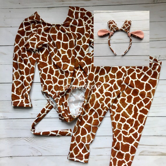 Toddler Giraffe Costume Brown Toddler Giraffe Costume Brown
