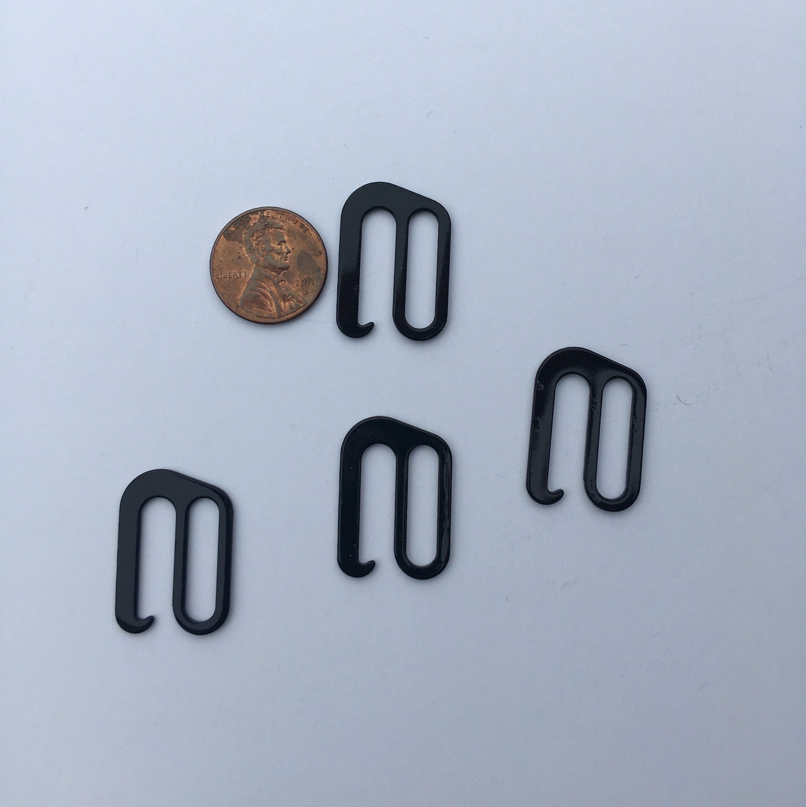 Bikini S Hook set of 4 S Hook closure BLACK swimsuit Hook Etsy