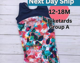 Toddler Gymnastics Biketard, Preschool Dance Leotard&shorts set, Toddler Girls Gymnastics Leotard, 12 18 months, Gift for gymnast, Dancewear