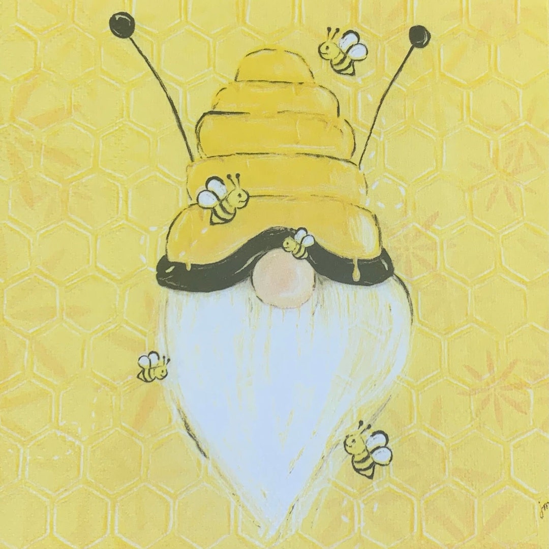 4paper Napkins for Decoupage Gnome Bee Decoupage Napkins Cute Napkins