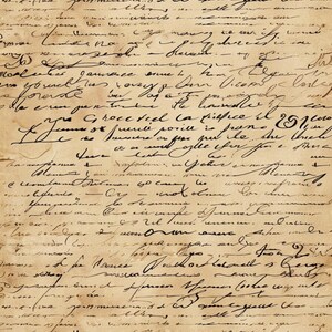 Vintage Script Rice Paper for Decoupage A4 Sheet - Etsy