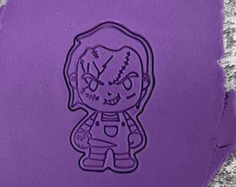 Chucky Fondant Cookie Cutter 3D Printed
