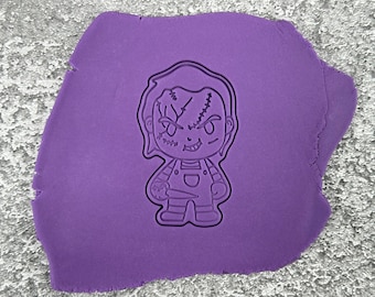 Chucky Fondant Cookie Cutter 3D Printed