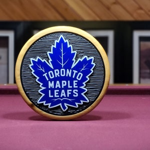 Toronto Maple Leaf&#39;s, One of a kind, Custom, Handcrafted, Cedar, Super Fan, Man Cave, Décor, Vintage, NHL, Sports Sign....
