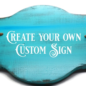 Handmade Custom Beach Style Wood Turtle Sign, Customize your own Sign, Free Shipping