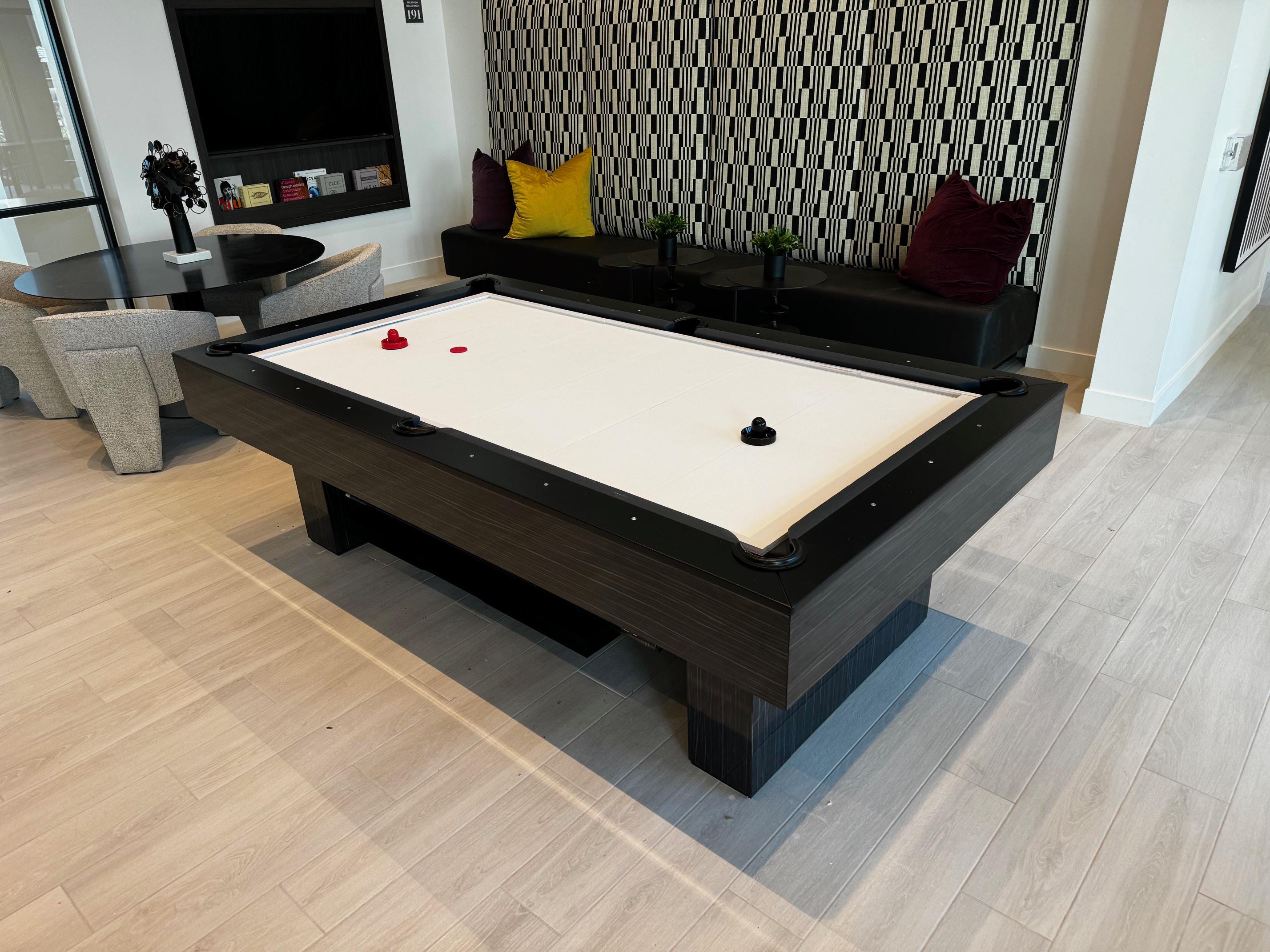 Air Hockey Table Action for Pool Table, Non Electric Airless Hockey ...