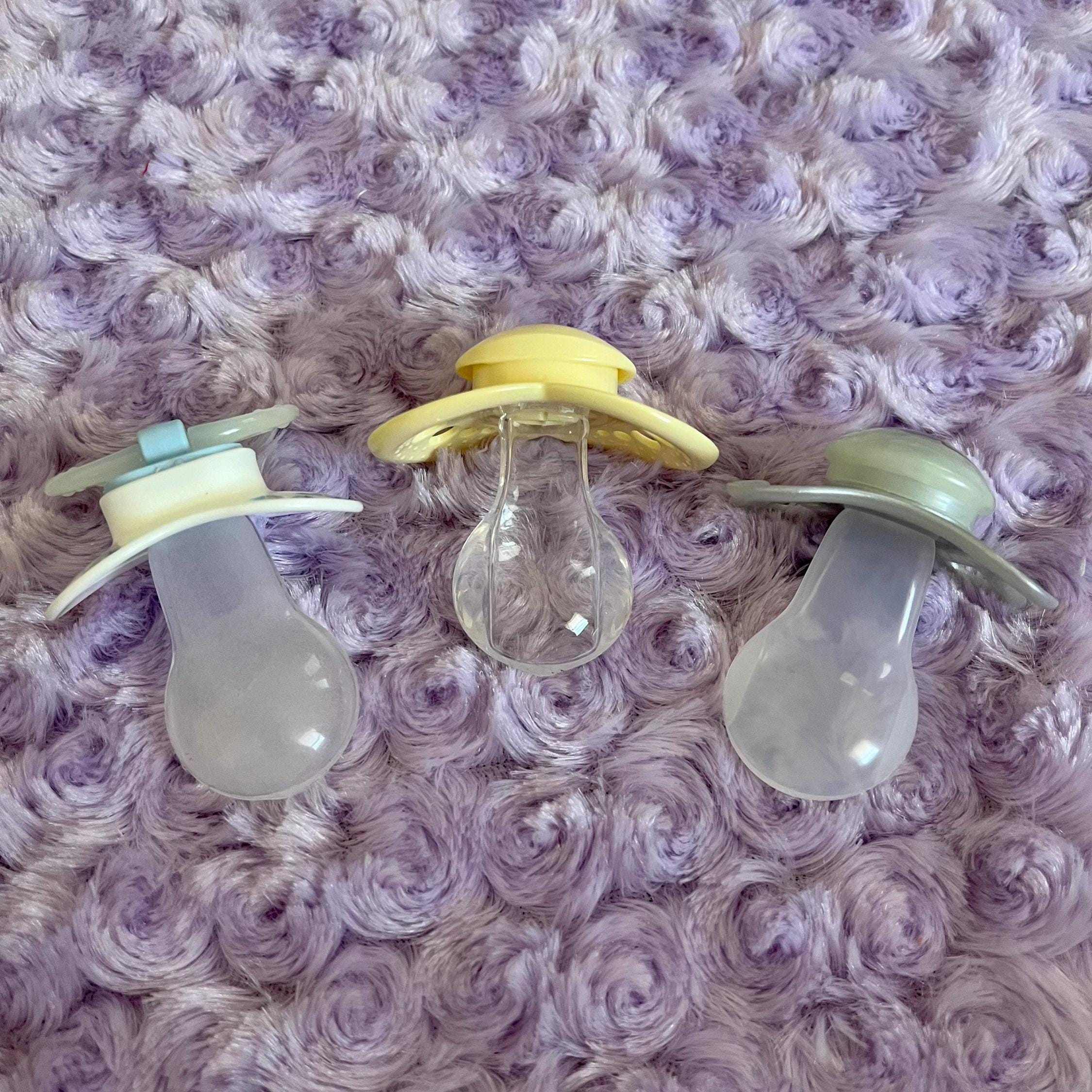 Modified Pacifiers ABDL Modified Pacifier - MAM Air Purple Pegasus - Etsy