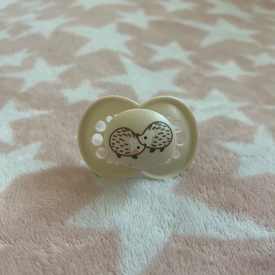 ABDL Modified Pacifier - MAM Matte Hedgehog Friends - Etsy