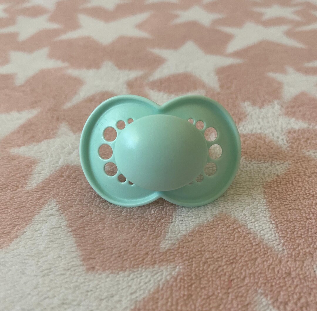 ABDL Modified Pacifier - MAM Matte Blank Seafoam - Etsy