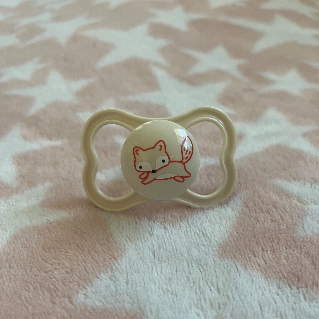 ABDL Modified Pacifier MAM Air Fox - Etsy