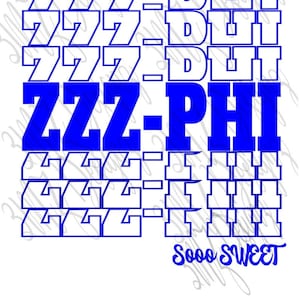 Zzz-Phi! So Sweet digital files