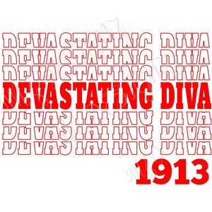 Devastadora Diva SVG