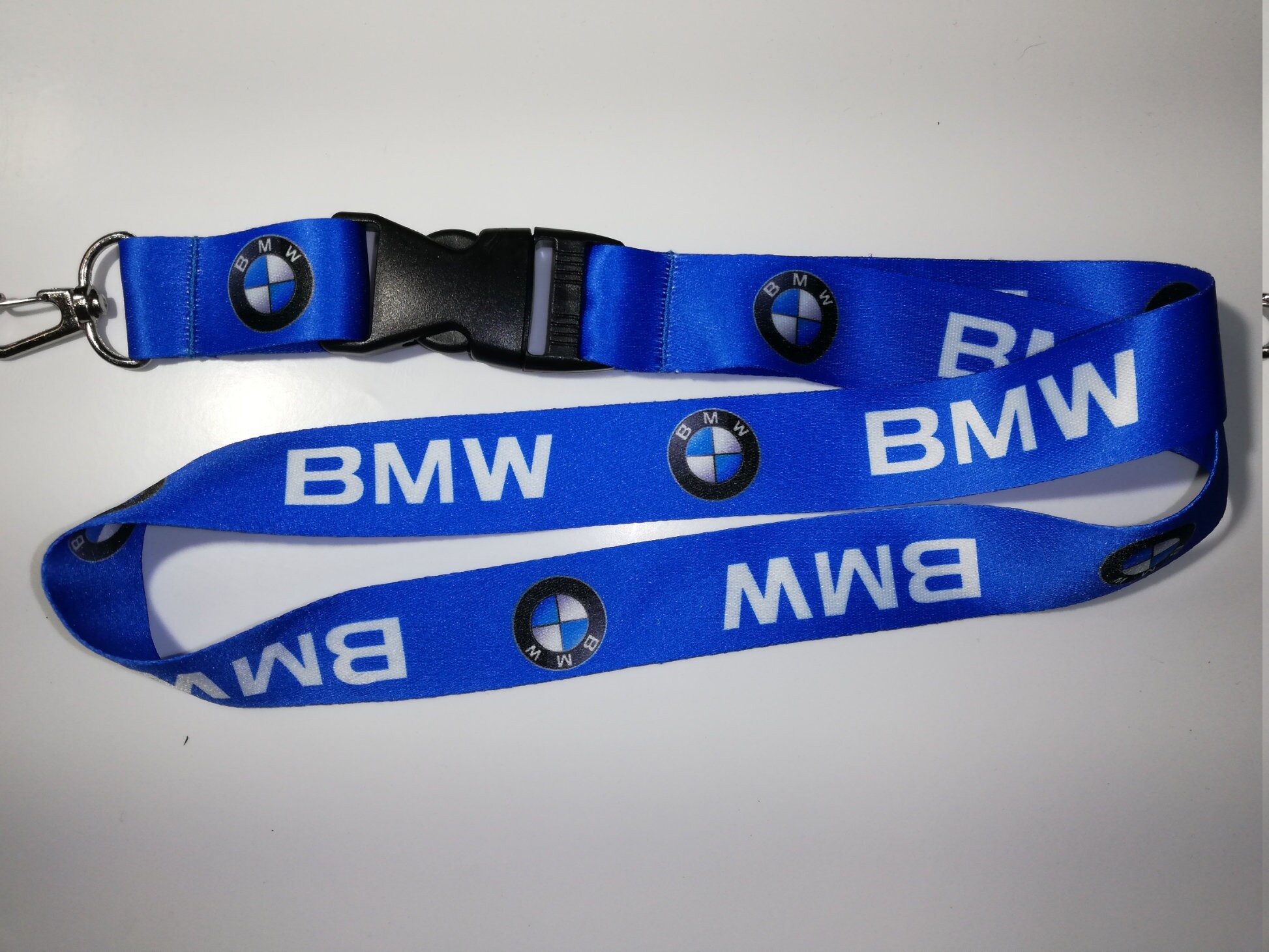 BMW Blue Lanyards Keychain Etsy