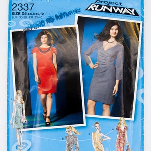 Simplicity  Sewing Pattern 2337, Misses&#39; Dress (with variations) Size 4-12/12-20, UNCUT (factory folded), Year 2010