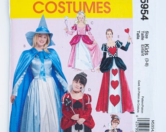Patron De Costume Pour Enfant McCall's M5906 - Princesse, Tailles 3 à 8 Ans