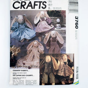 Mccalls bunny sale pattern 3760