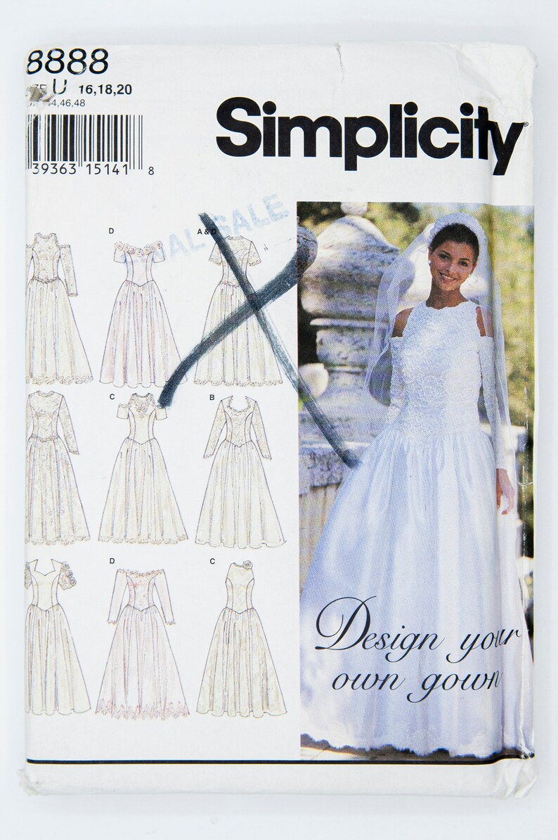 simplicity patterns bridal