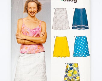 New Look Skirt Sewing Pattern 6353, Size 8-18, UNCUT