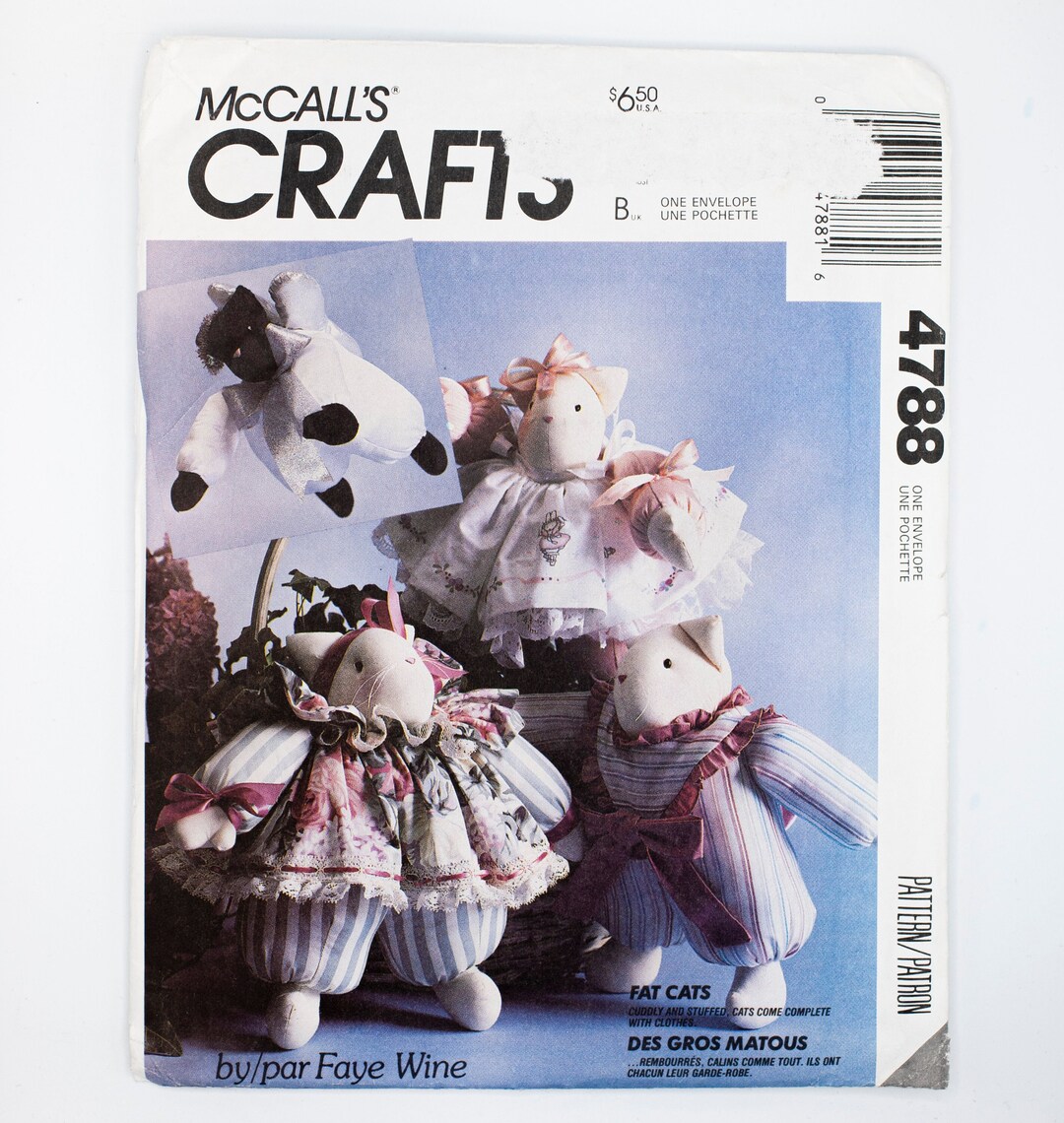 McCall's Crafts Pattern 7482 – Ribb-Itt 24 "Mrs. & Mrs. Frog" Dolls & Babies Sewing Pattern By Faye Wine - View #8