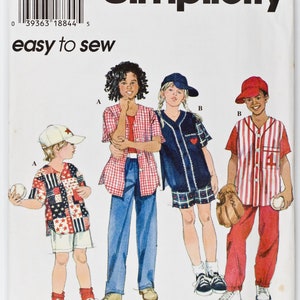Simplicity Symönster 7099, Lätt att sy, Storlek BB 5,6,6x, Oklippt, 1996