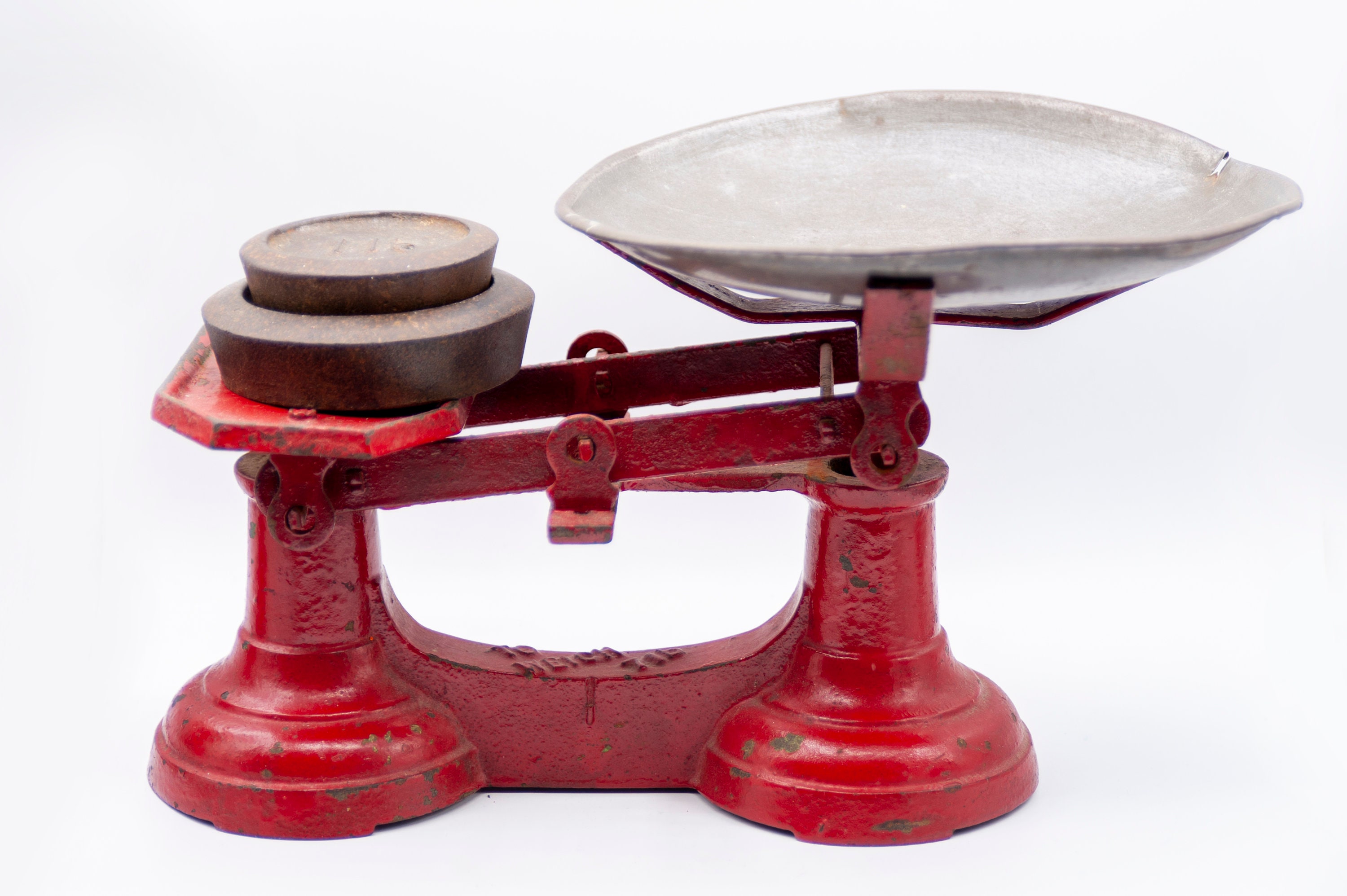 Vtg antique cast iron grocery store merchant balance scale detecto gram